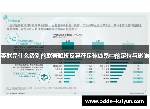 英联是什么级别的联赛解析及其在足球体系中的定位与影响 英联是什么级别的联赛解析及其在足球体系中的定位与影响