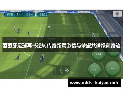 葡萄牙足球再书逆转传奇新篇激情与荣耀共谱绿茵奇迹 葡萄牙足球再书逆转传奇新篇激情与荣耀共谱绿茵奇迹