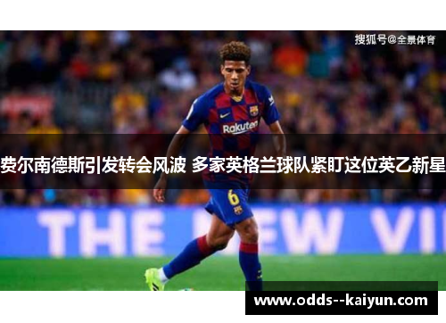 费尔南德斯引发转会风波 多家英格兰球队紧盯这位英乙新星 费尔南德斯引发转会风波 多家英格兰球队紧盯这位英乙新星